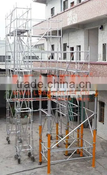 Shoring and Panel Slab Formwork System-Aluminum prop-aluminum wall formwork