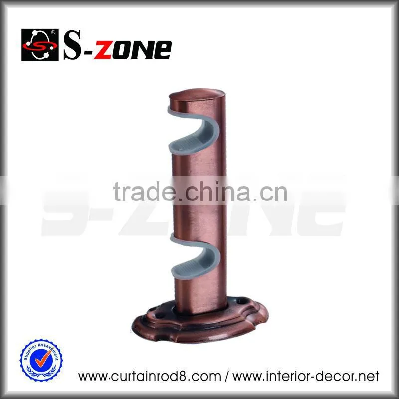 Heavy duty hanging brackets, curtain rod wall brackets