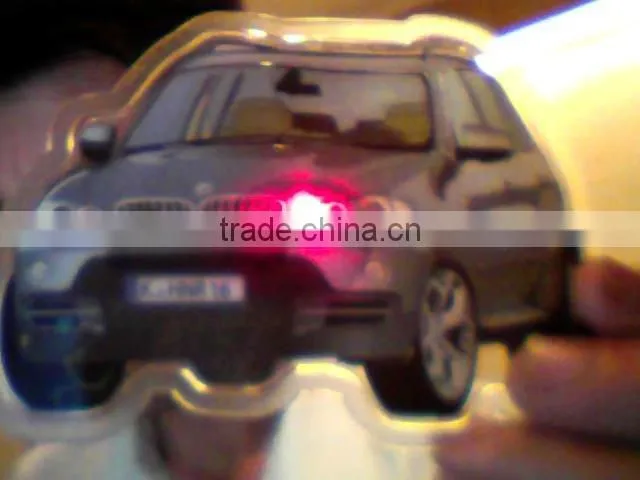 flashing clothes PVC patch with lights/red LED light
