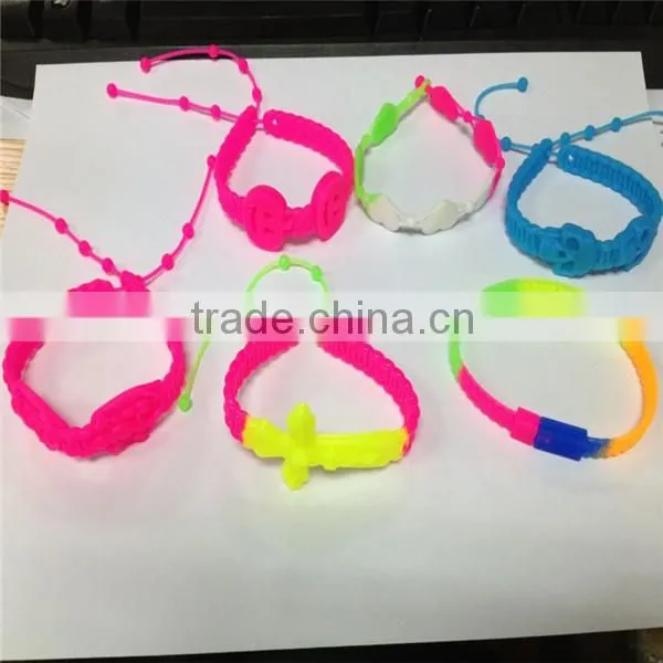 Christmas silicone bracelets bracelets , beautiful and cute silicone wristbands,best gift for kids