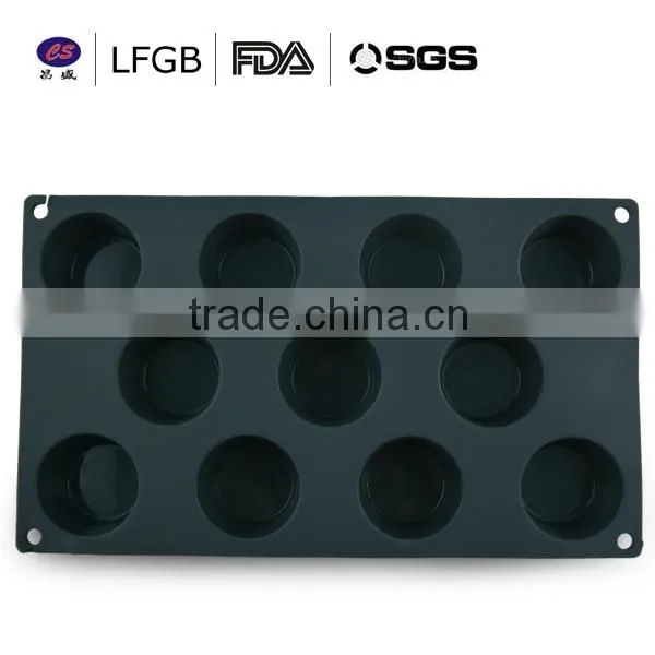 With stock !factory price professional customized round shape silicone cake mould