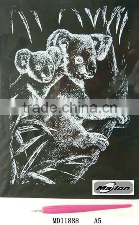 Engraving art/Engraving card/Scrap foil/foil card/foil art
