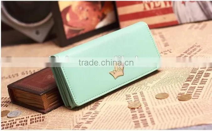2014 Genuine Leather Multiple Colors Unisex Woman Wallet