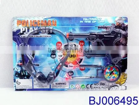 Cheap kids toy for sale new plastic police force toy set