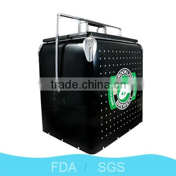 Nengfeng 13L portable cooler retro cooler box