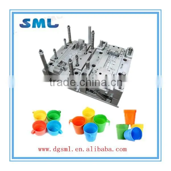 plastic mold injection molding for oem cup / custom plastic cup production/ new design cup maker