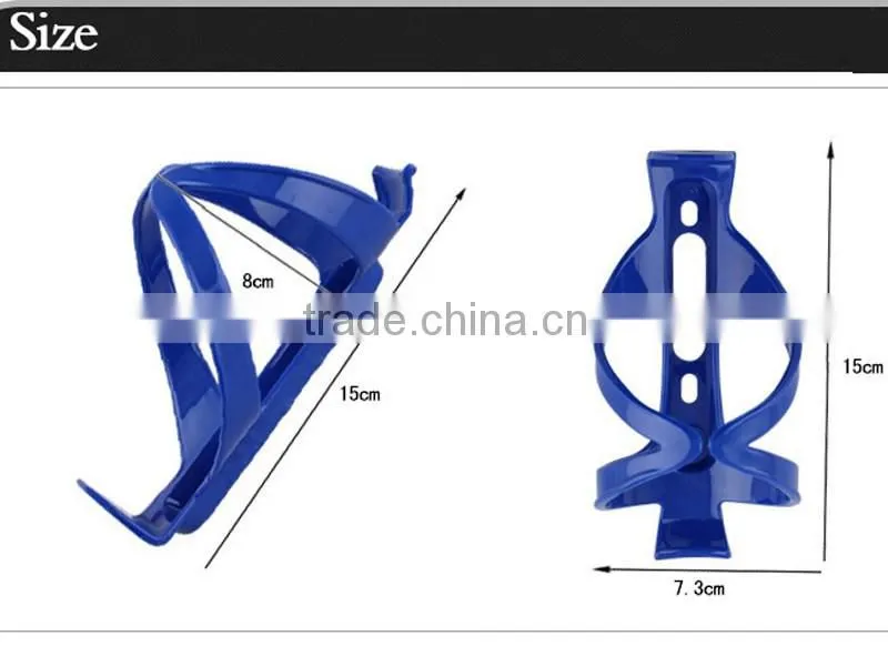 Factory direct plastic bike bottle cage PC Plastic Bottle Cage MTB Bottle Cage