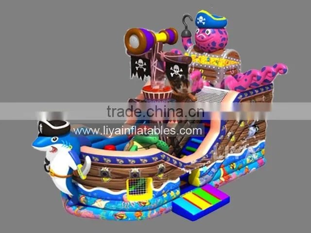 Branded Inflatable Pirate Boat