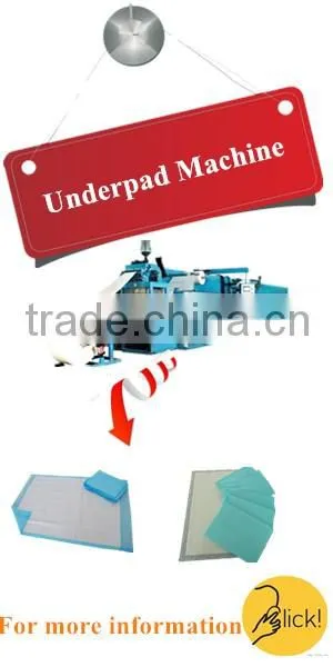 Disposable puppy pad machine