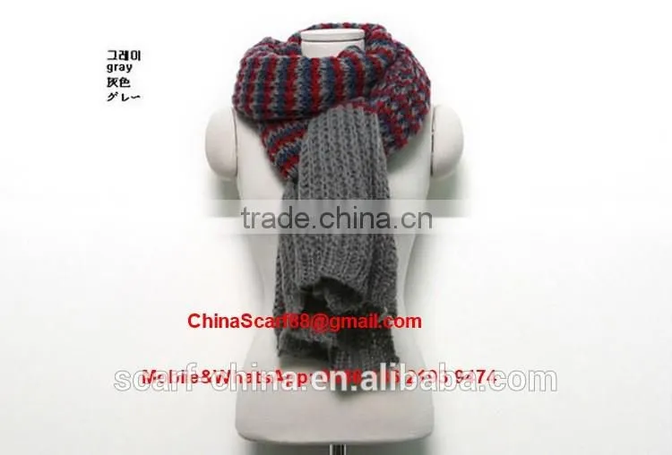 Wholesale knitted wool scarf women