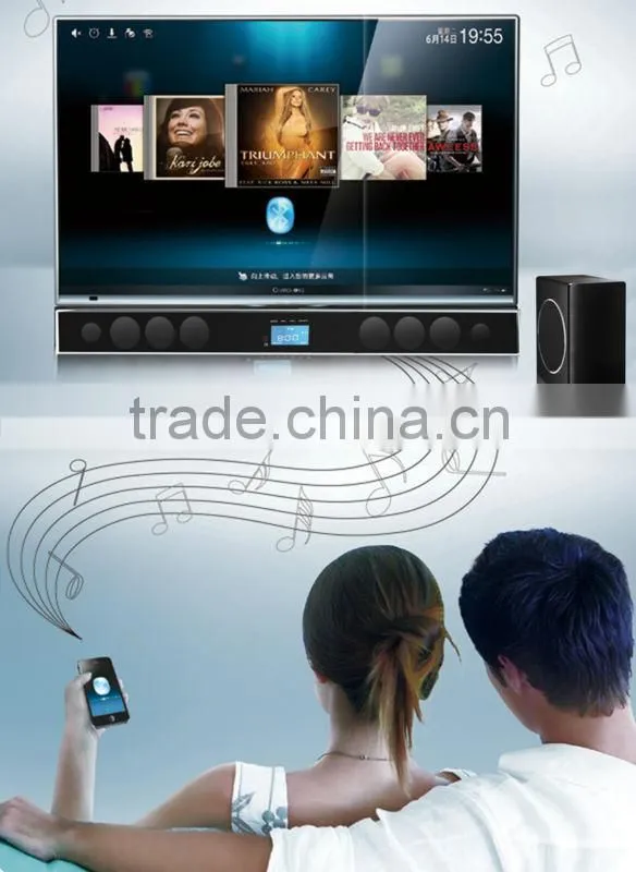 60 WATT POWERED SOUNDBAR WITH 80WATT WIRELESS SUBWOOFER