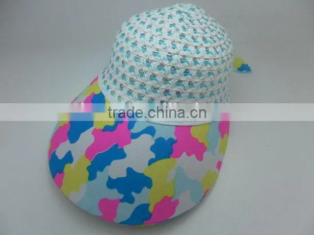 Made in Zhejiang China Discount one color sun visor hat