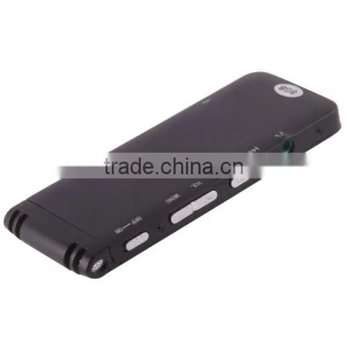 with VOR MP3 Player Professional 8GB LCD Digital Voice Recorder