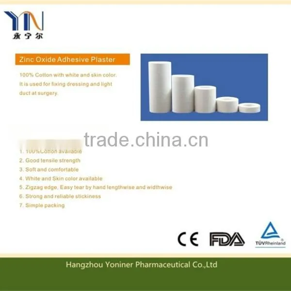 Madical device adhesive surgical silk tape
