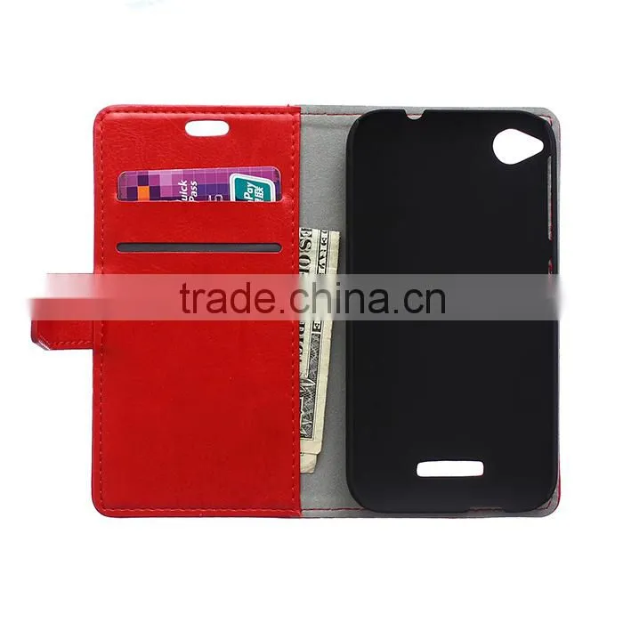 Wholesale Flip Cover Leather Case For HTC Desire 320,For HTC Desire 320 Book Cover Stand Case