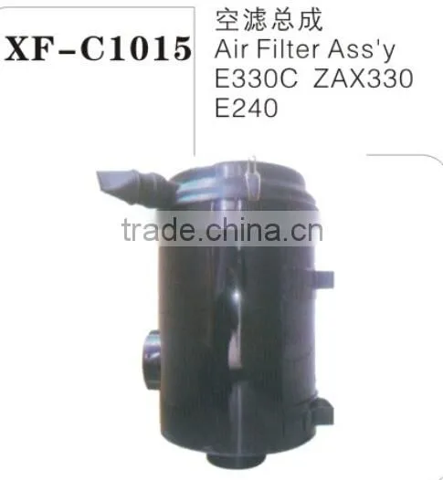 excavator air filter assy for E330C ZAX330