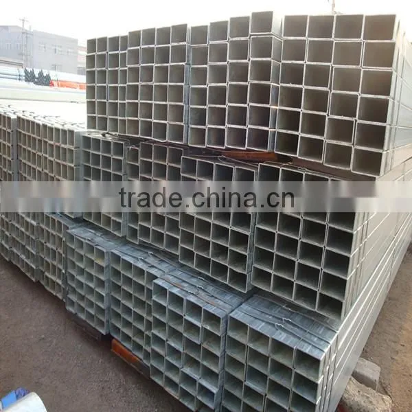 2.5 inch hot dipped galvanized square steel pipe