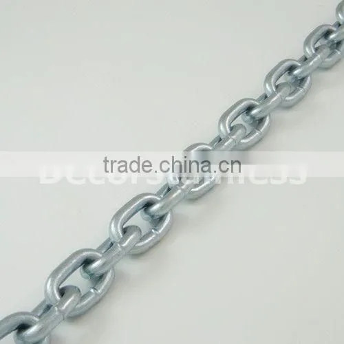 Welded galvanized steel link chain
