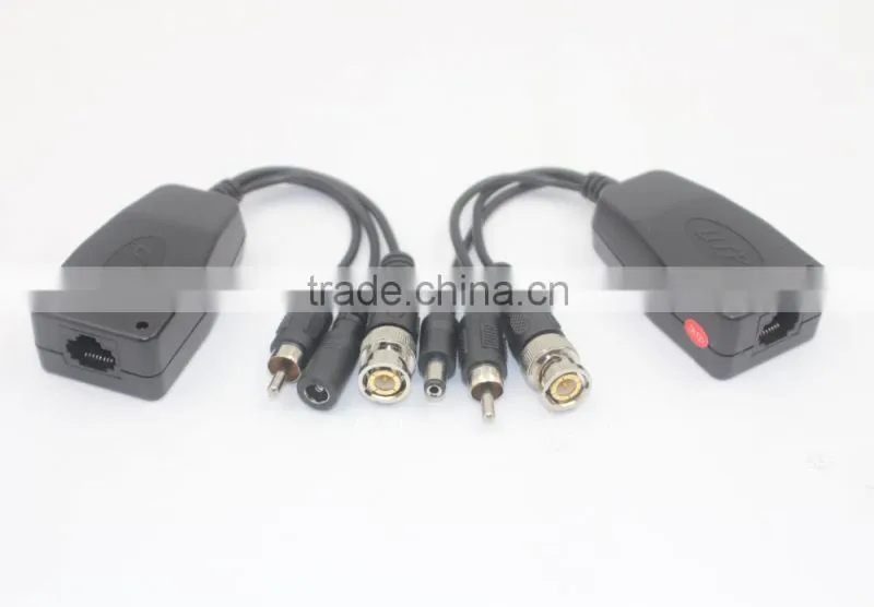 video balun HD long distance support audio power video HD passive PVD balun