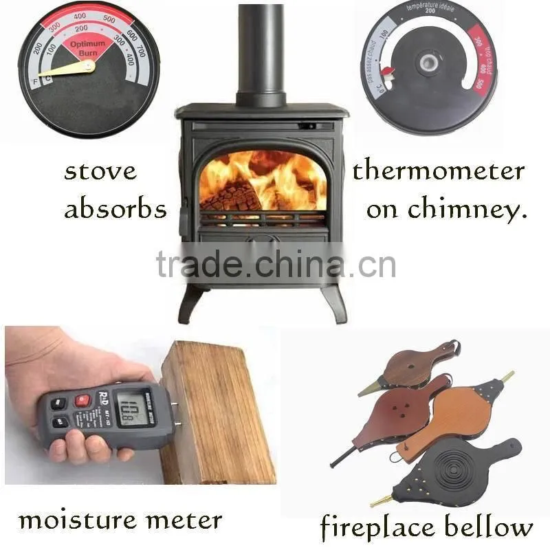 Eco stove fan Self powered stove fan with 2 blades