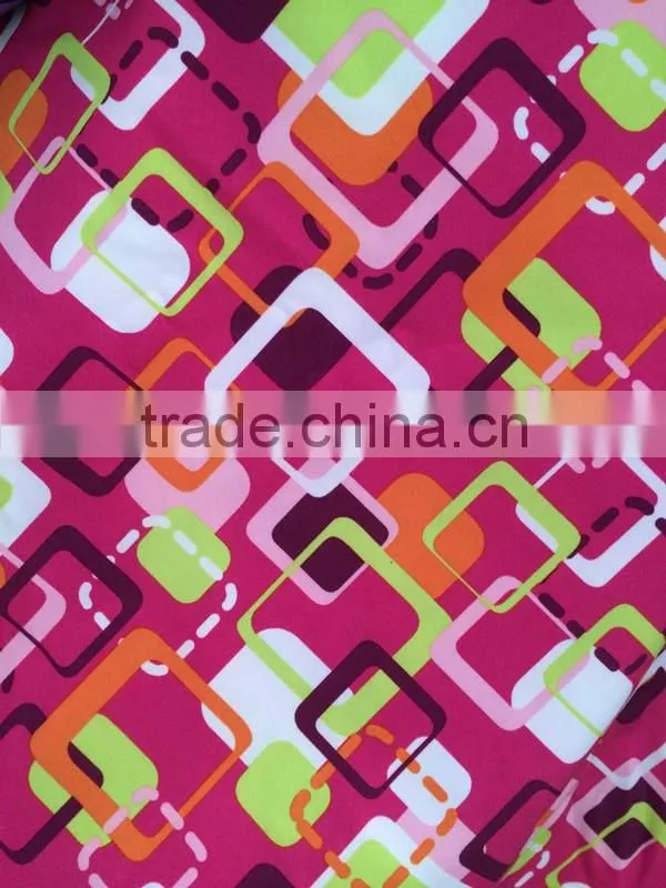 Polyester Printed 4 Way Stretch Fabric