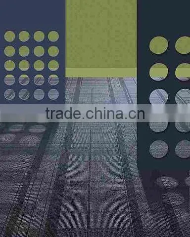 Luxury hotel wilton carpet with leaf pattern