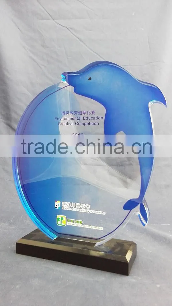 customized models acrylic trophy