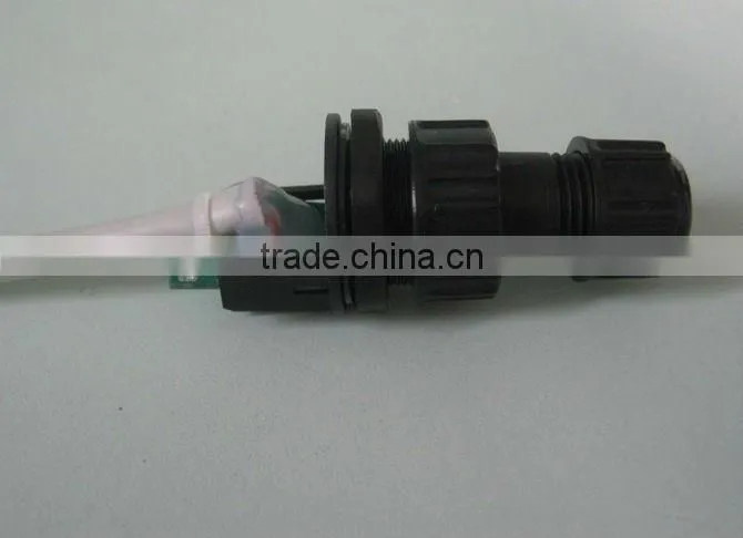 RJ45 90 degree screw type IP67 waterproof connector,Chogori high quality Nylon connector,easy installabel watertight connector