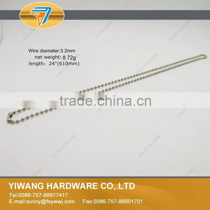 Christmas Decoration Iron Necklace Bead Chain