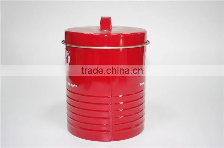 Wholesale food use packaging storage tin box packaging