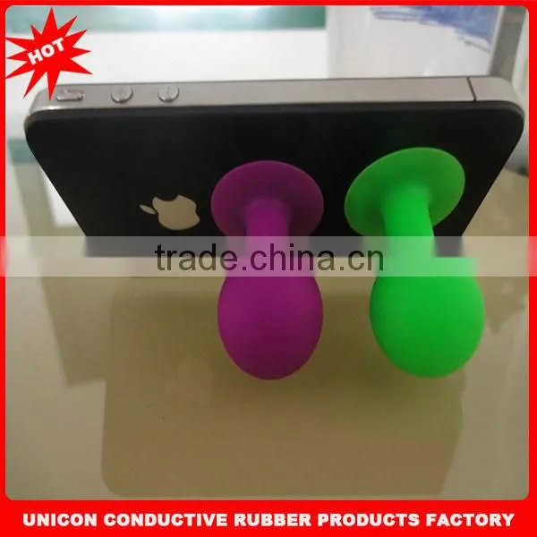 2013 Newest hot selling silicone phone sucker stand