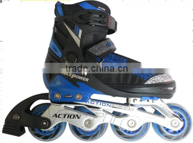 OEM Inline Roller Skate with CE Flashing Roller Skates Double Roller Skates Hot-sale Sports Shoes