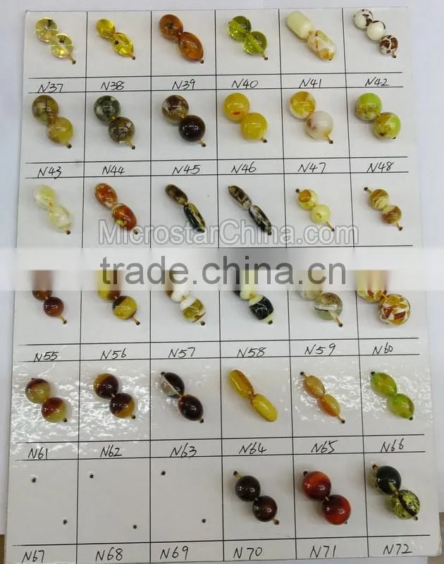 33pcs muslim amber rosary tasbih prayer beads