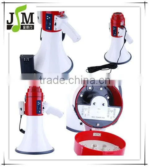 CE 50w transistor megaphone with usb+extra microphone