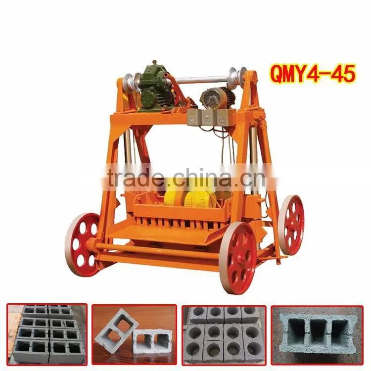 HR1-10 the cheapest automatic Interlocking clay brick machine compressed earth soil cement block brick making machine