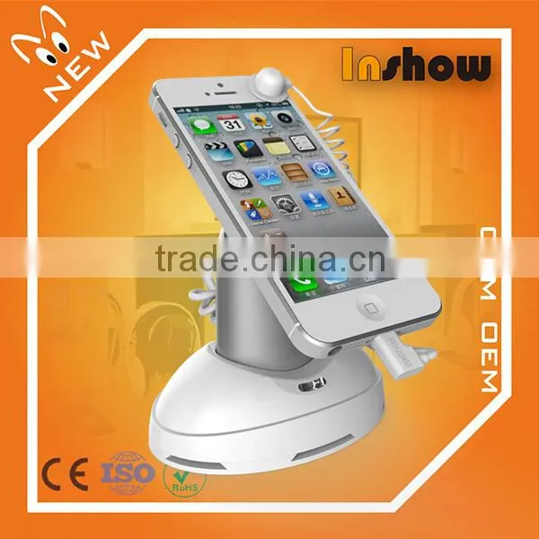 Anti-theft Alarm Cell Phone Display Security System With Cable Sensor