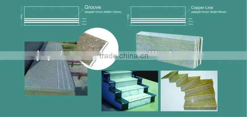 Polished slabs decoration granite outdoor floor tiles