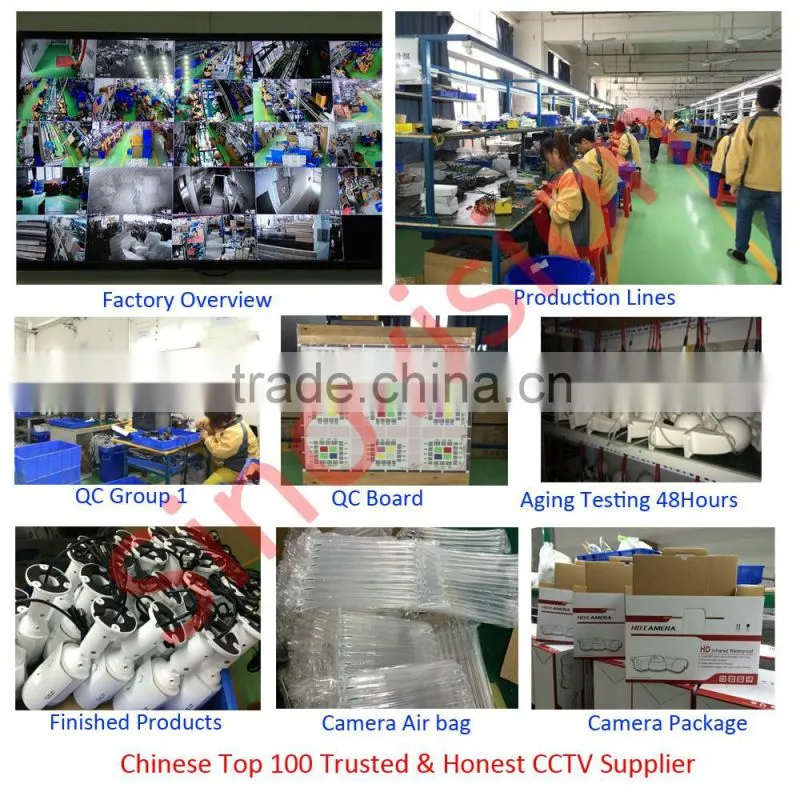 2016 Hot selling 720P HD CVI cctv waterproof camera