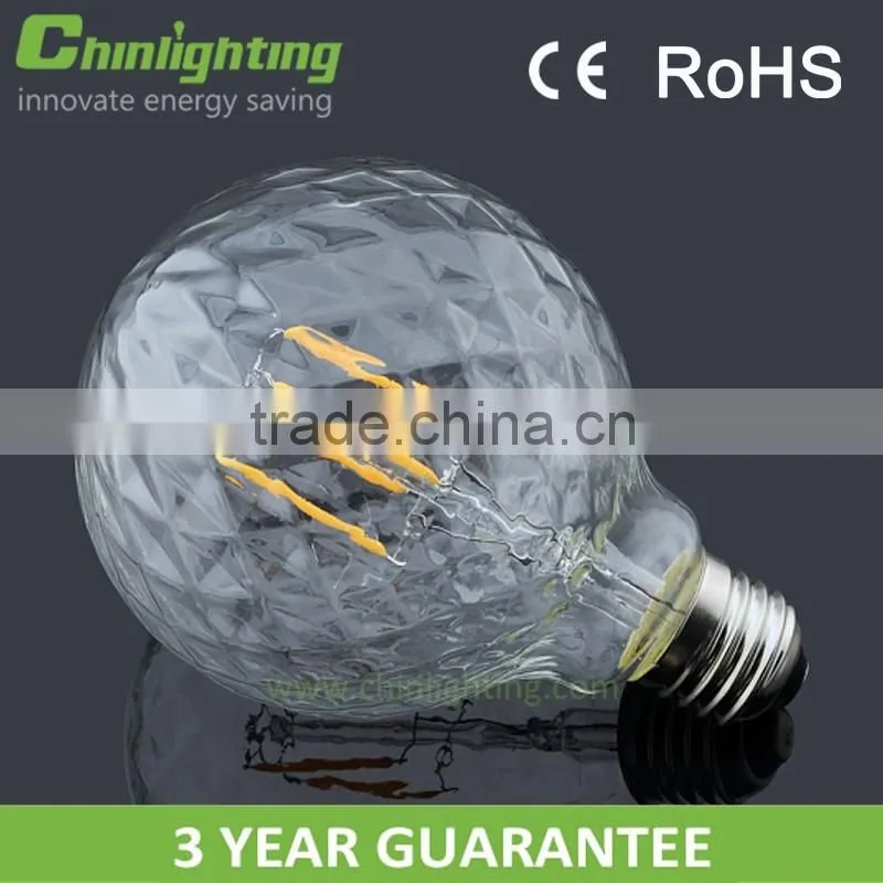 China shenzhen factory price 25000h 120v 230v 2200k filament bulb e27 e26