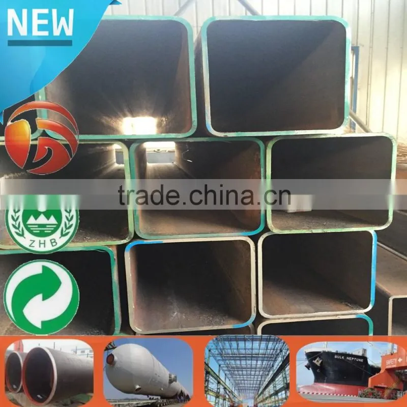galvanized square post galvanized square steel pipe of galvanized square hollow section 100x100x5