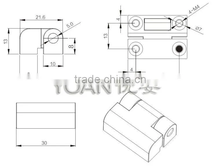 Top quality electrical box electrical cabinet door hinges