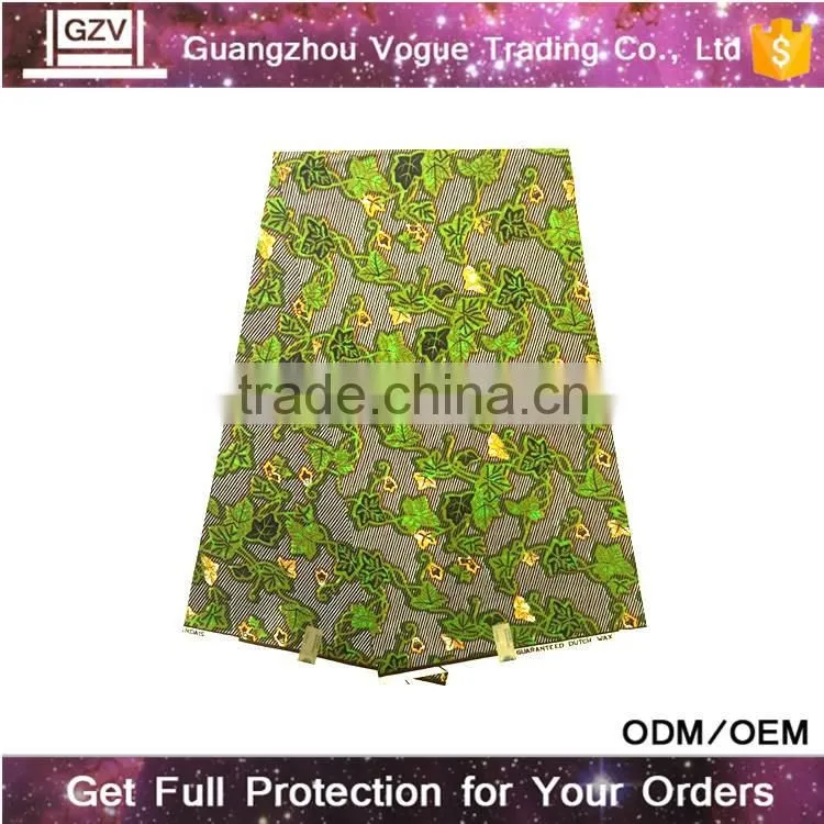 Online wholesale high quality 100% cotton hollandais wax african real dutch wax print fabric