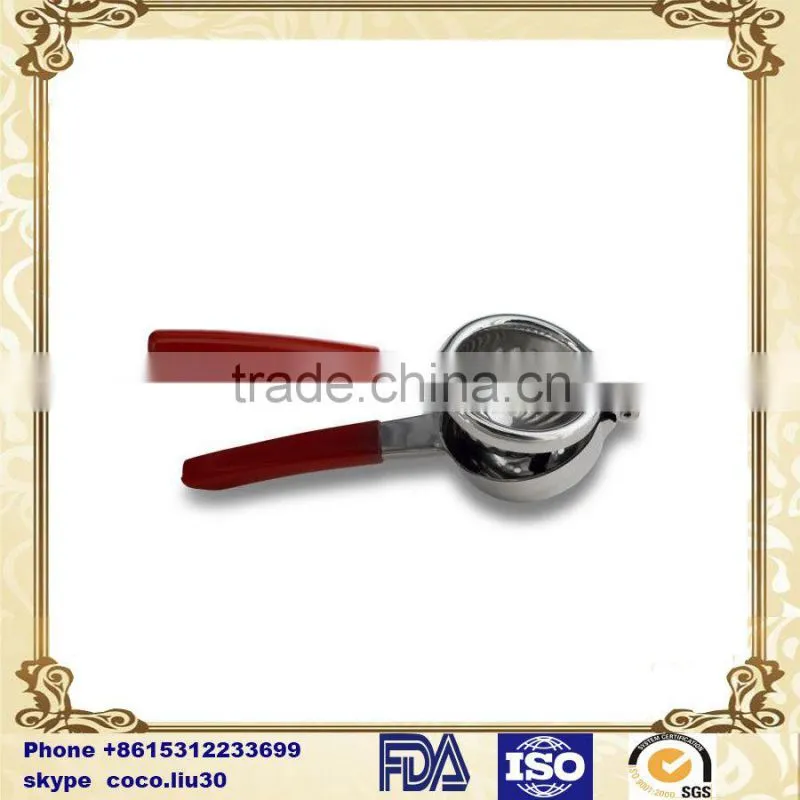 red silicone handlelemon squeezer stainless steel 18/10ZDT1603012