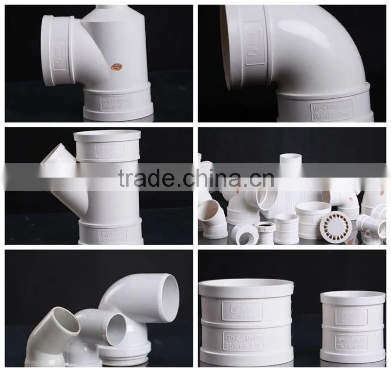 China Supplier Factory Selling Directly pvc pipe fitting elbow