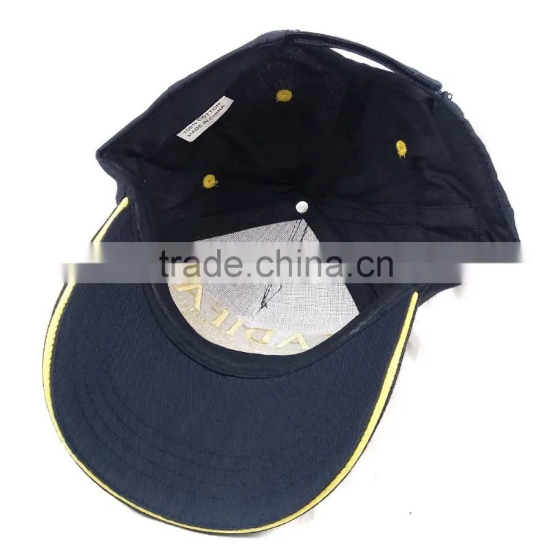 Wholesale fashion custom 3D Embrossed cap baseball hat