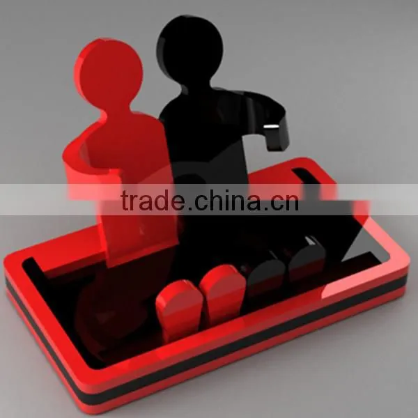 customized acrylic mobile phone holder cell phone retail display stands