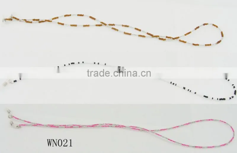 Custom wholesale beads, pearls, straps, cords for sunglasses/spectacles