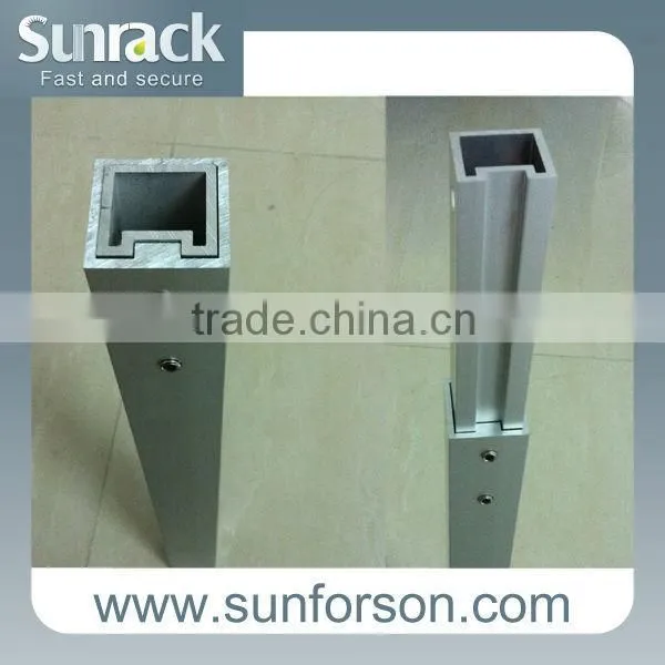 High quality aluminum adjustable tilt roof mounting bracket