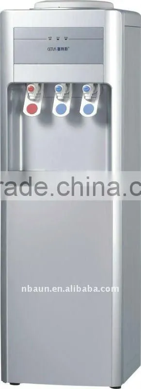 Standing hot and cold water dispenser