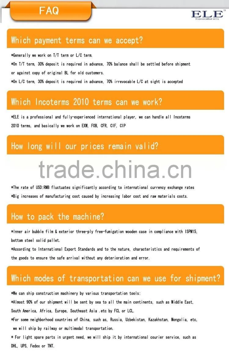 Ceramic High Viscosity triple rollers mill